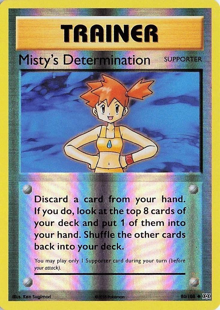 Misty's Determination