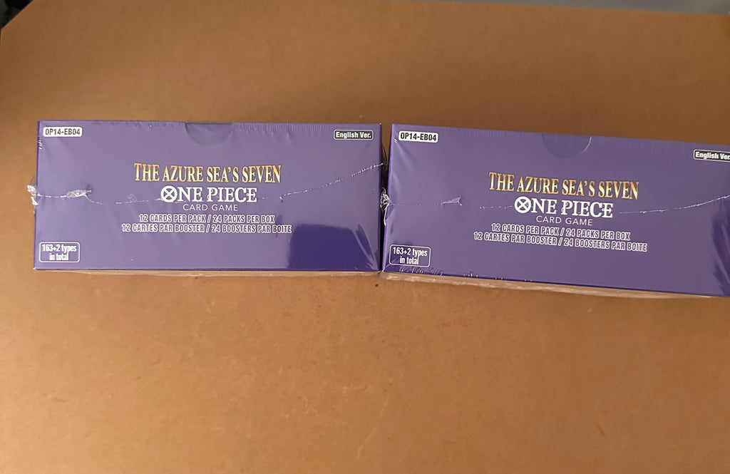 UNMAPPED One Piece Card Game: The Azure Sea's Seven OP-14 Booster Box - English