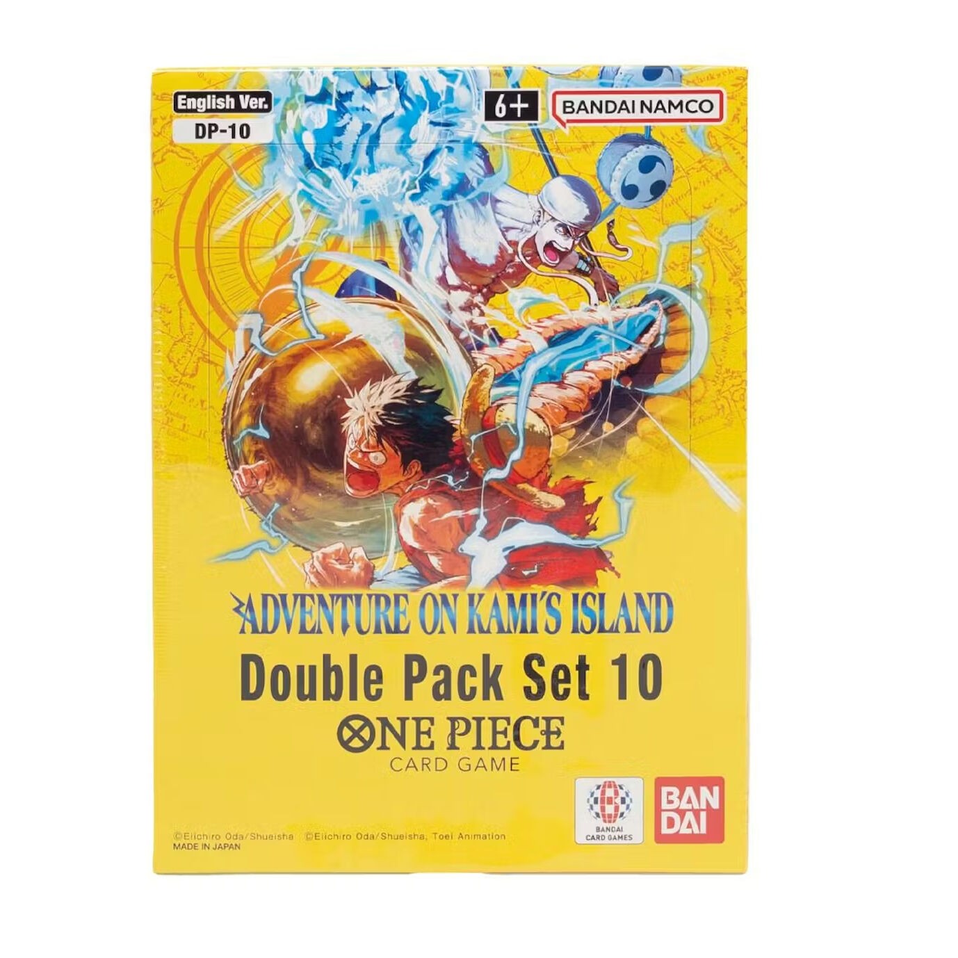One Piece Card Game DP-10 Double Pack SEALED DISPLAY! 8 IN DISPLAY!