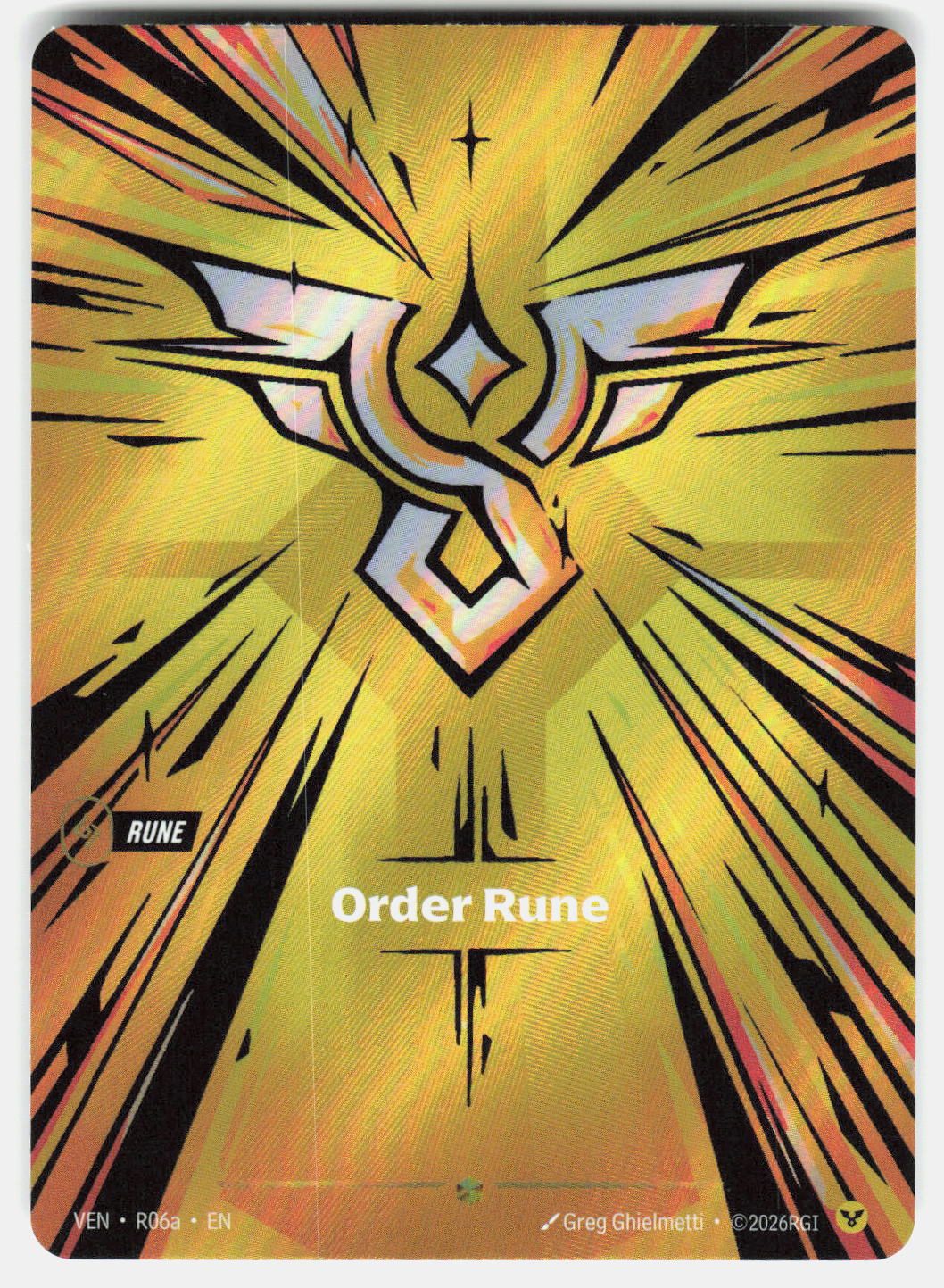 Order Rune (R06a)